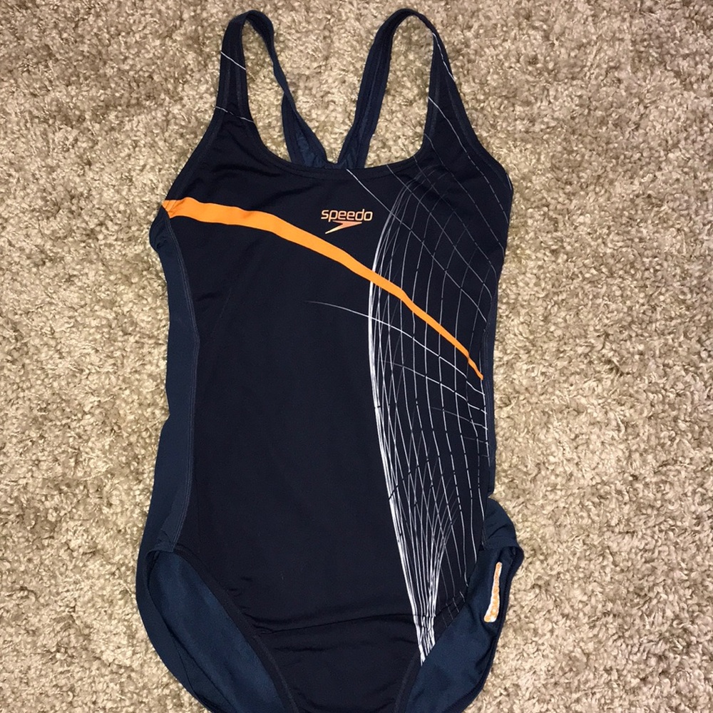 Speedo “Endurance” navy swimsuit